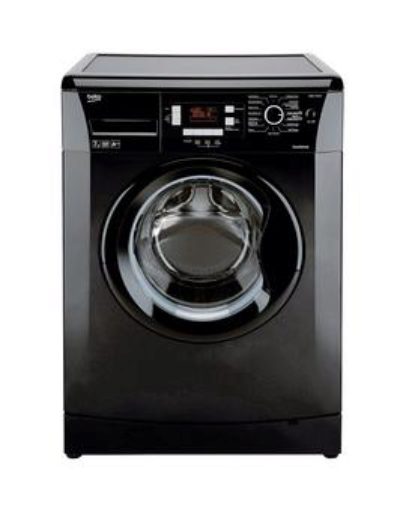 Beko Wmb714422B 7Kg Load, 1400 Spin Washing Machine - Black Beko Wmb714422B 7Kg Load, 1400 Spin Washing Machine - Black